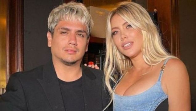 Wanda Nara y Kennys Palacios