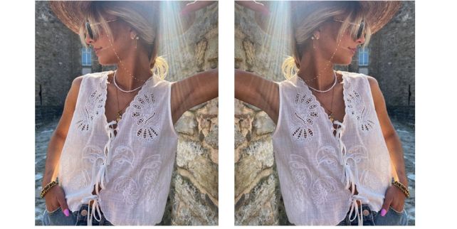 Ideas de look con broderie