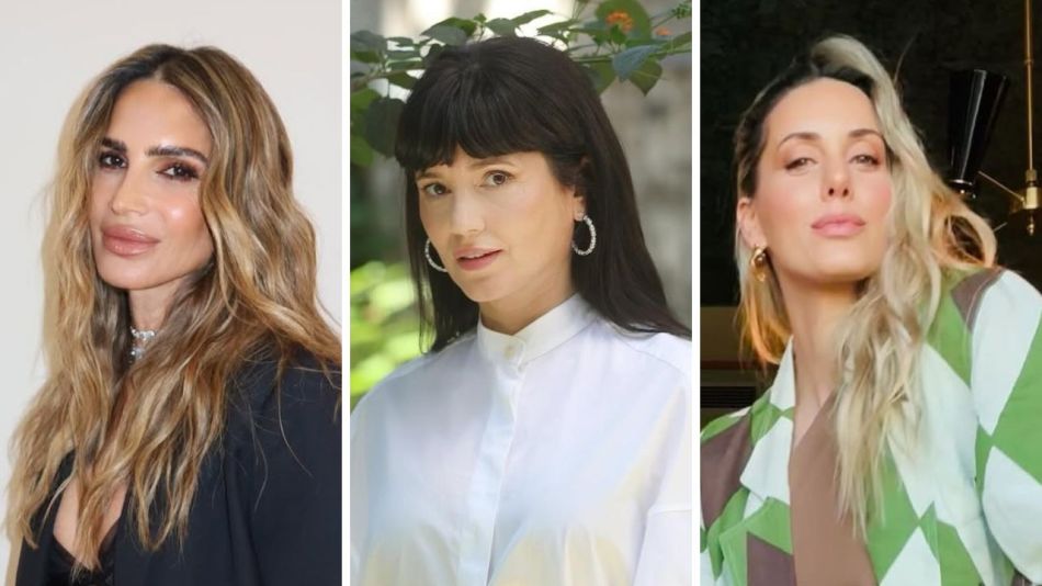 María Vázquez, Grilselda Siciliani y Anita Espasandín