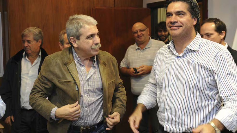 Capitanich y Aníbal Fernández juntos