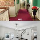 Así está la casa de Mi pobre angelito, el antes y el después