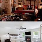 Así está la casa de Mi pobre angelito, el antes y el después