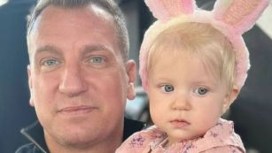 Maxi López y su hija Elle