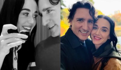 Justin Trudeau y Katy Perry