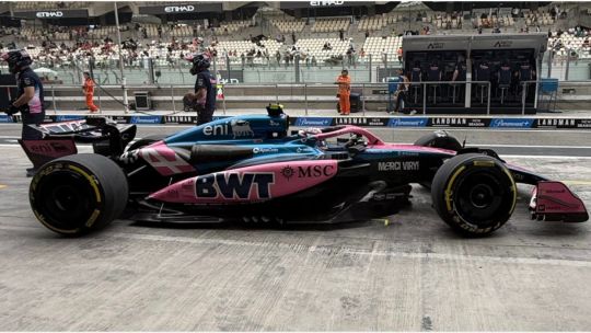 Franco Colapinto en las últimas prácticas libres del GP de Abu Dhabi