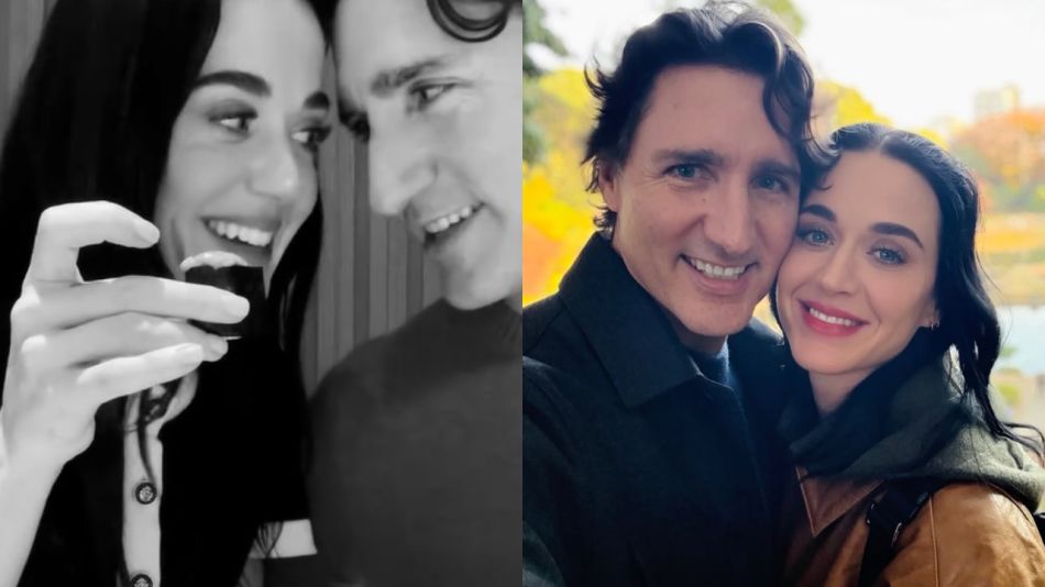 Justin Trudeau y Katy Perry