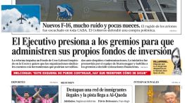 La tapa del Diario PERFIL del domingo 7 de diciembre de 2025