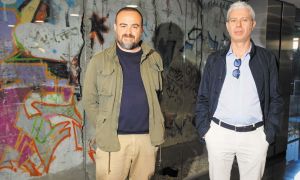 Los profesores italianos Marco Mazzoni y Marco Damiani, en Periodismo Puro con Jorge Fontevecchia.