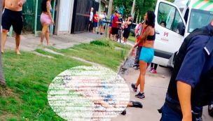 Policía atropello a un Motoquero y mato a un familiar de la víctima 07122025