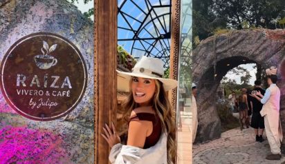 Julieta Poggio inauguró su propio café