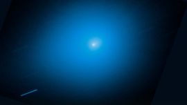 La NASA divulgó la última imagen del cometa 3I/ATLAS tomada por el telescopio Hubble