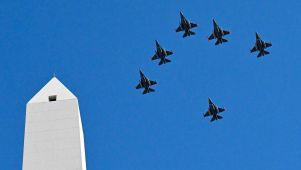 Ceremonia por los Aviones F-16 08122025