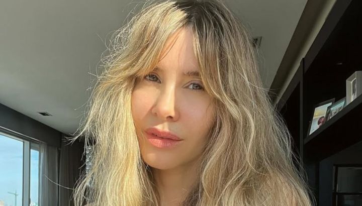 El jugado cambio de look de Guillermina Valdés: adiós a su clásico rubio y hola al bob con flequillo