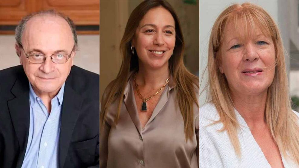 Leopoldo Moreau, María Eugenia Vidal y Margarita Stolbizer 08122025