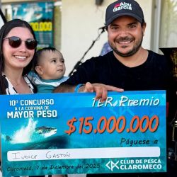 El torneo tenía el desafío principal de la corvina, aunque premiaba con gratificaciones menores a las mejores capturas de otras especies.