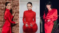 Natalia Oreiro, Valentina Zenere y Griselda Siciliani marcaron tendencia con el color indispensable para estas fiestas