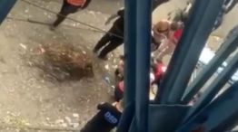 El accidente de un hincha de Gimnasia 