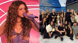 Quiénes son los famosos argentinos que hicieron "la caminata de la loba" junto a Shakira