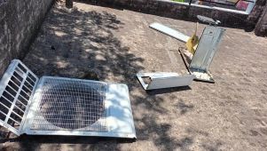 Robo de aires acondicionados