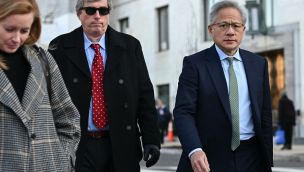 Nvidia CEO Jensen Huang On Capitol Hill