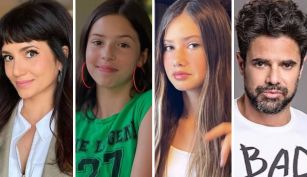 Griselda Siciliani, Margarita, Esperanza y Luciano Castro