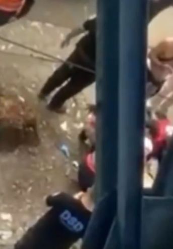 El accidente de un hincha de Gimnasia 