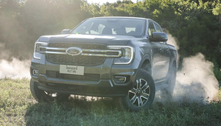 Ford Ranger XLT ahora se vende con el motor V6 Diésel de 250 CV en Argentina