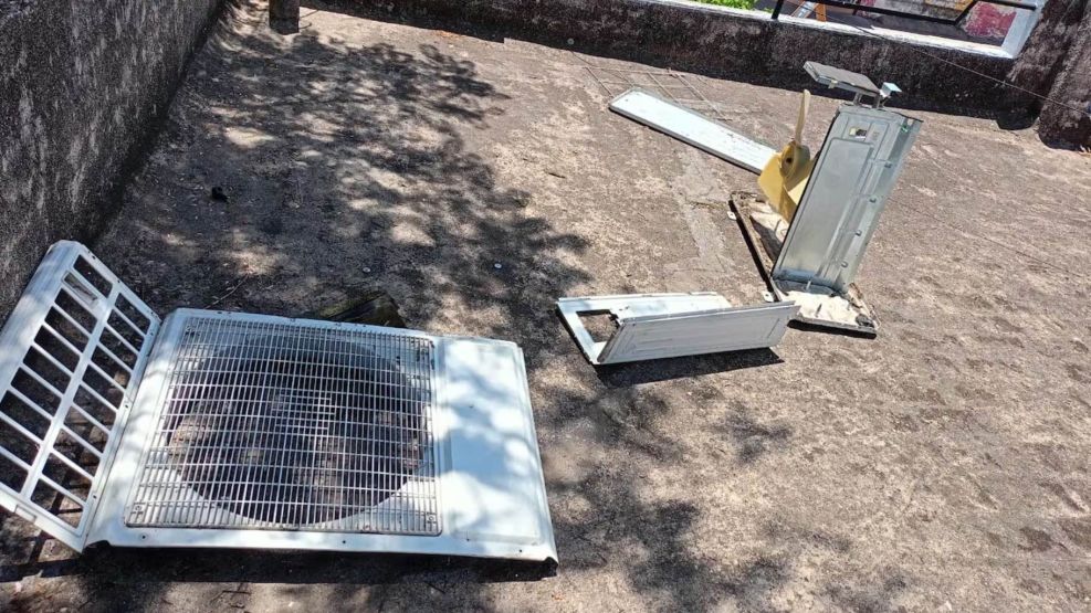 Robo de aires acondicionados