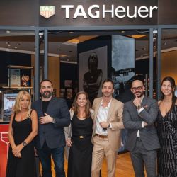 Valeria Yavicoli, Ignacio Abella, Marcela Poczik, Santiago Herrero y Joan Veliz. | Foto:Tag Heuer