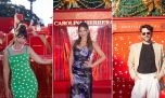  De Pampita y Celeste Cid a Gonzalo Heredia: los famosos que marcaron tendencia en la inauguración del árbol de Navidad de Carolina Herrera