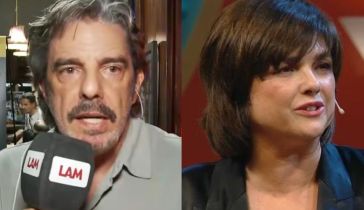 Fabián Mazzei y Araceli González