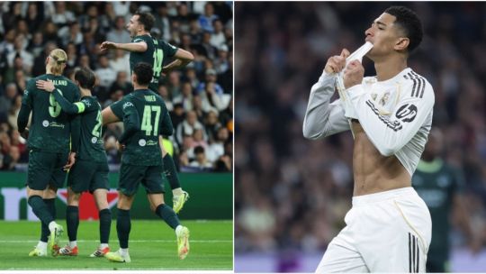 Sin Kylian Mbappé ni Franco Mastantuono, Real Madrid perdió en Champions League: Manchester City se llevó el triunfo por 2-1