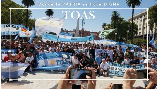 TOAS: La dignidad como bandera en defensa de la patria