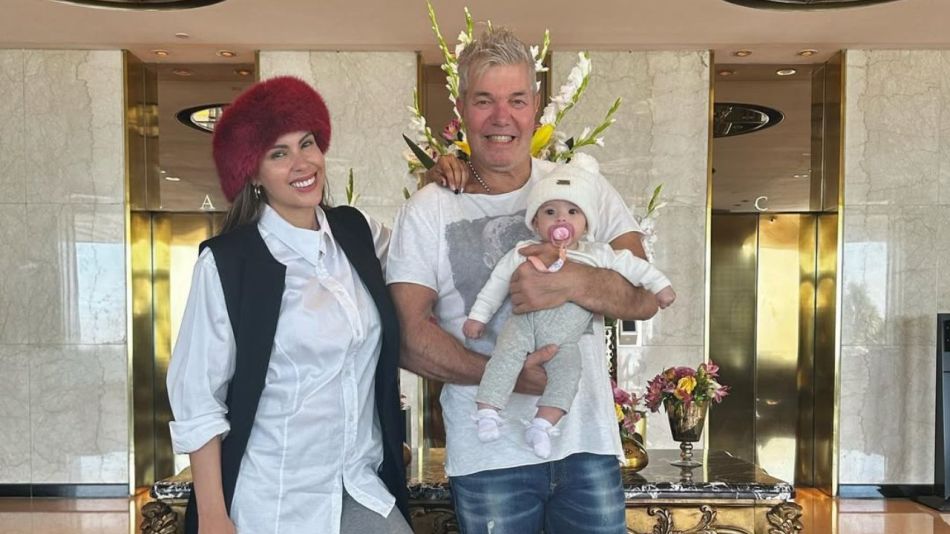 Barby Franco, Fernando y Sarah Burlando