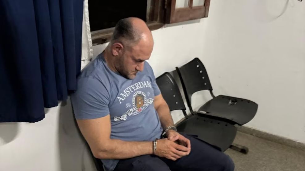 Ricardo Osuna el día de su detención