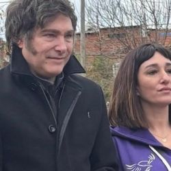 Javier Milei y Leila Gianni | Foto:CEDOC