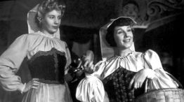 Eva Perón y Libertad Lamarque