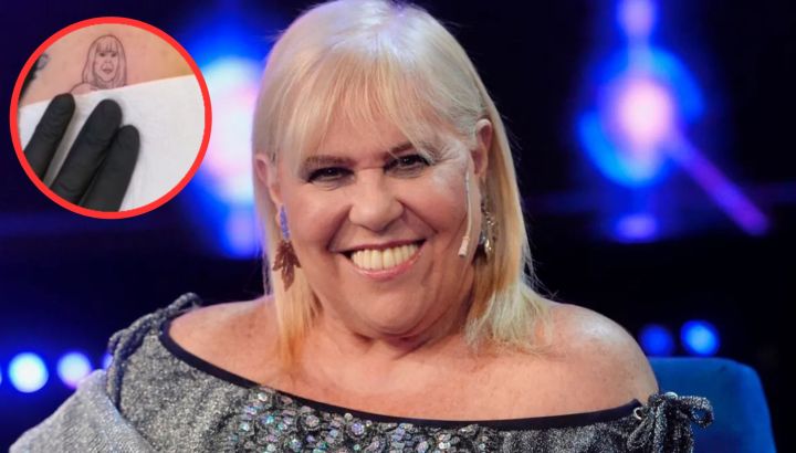 Un fanático de Laura Ubfal se viralizó tras tatuarse a la periodista: "Pasen a conocer esta locura"