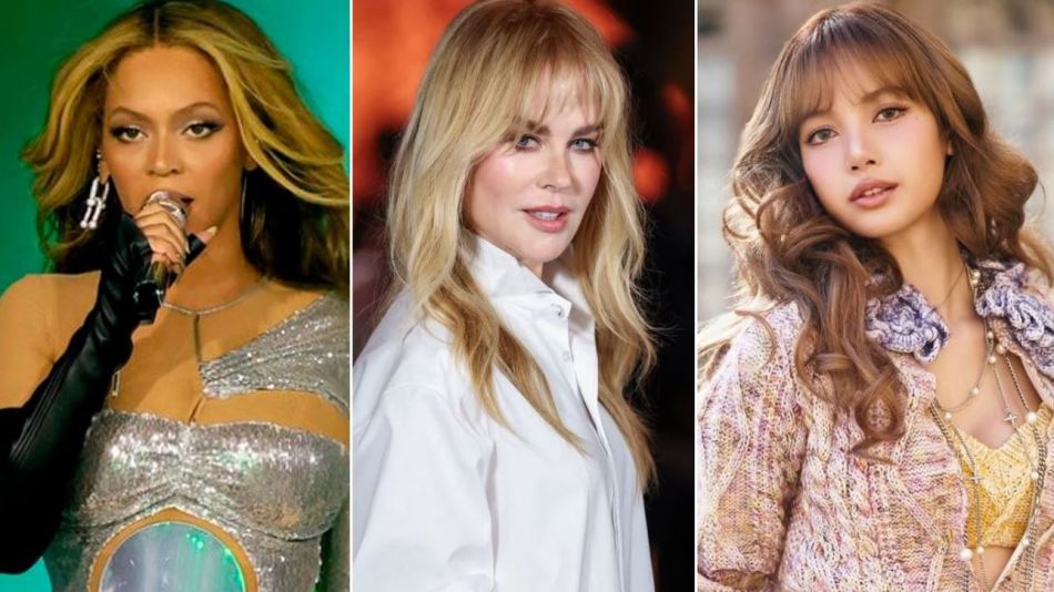 Beyoncé, Nicole Kidman y Lisa