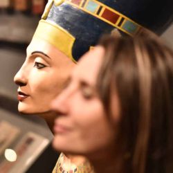 Egipto en Bellas Artes. | Foto:Matías Iesari para el Museo de Bellas Artes