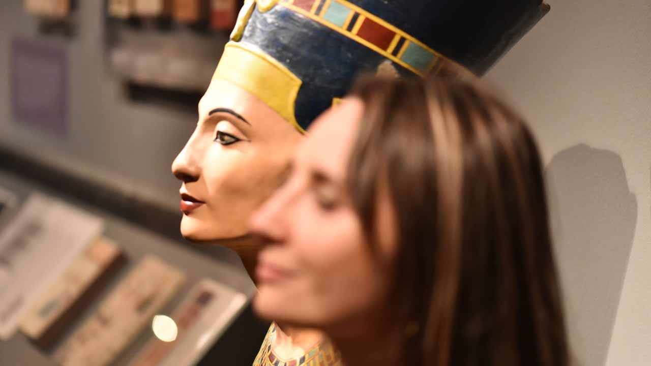 Egipto en Bellas Artes. | Foto:Matías Iesari para el Museo de Bellas Artes