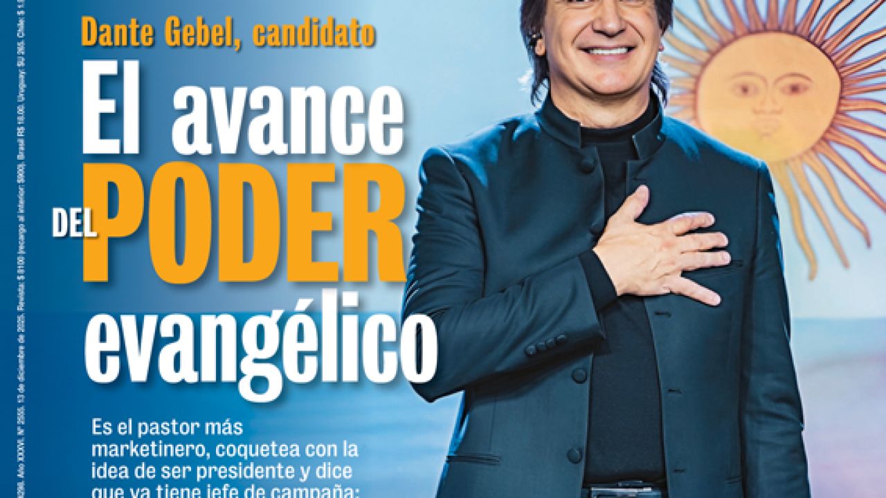 Dante Gebel: el pastor evangélico que busca conquistar la presidencia en Argentina