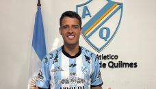 Alexis Zárate presentado en Argentino de Quilmes
