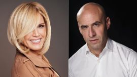 Viviana Canosa y Esteban Trebucq