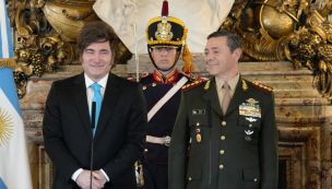 Javier Milei y Carlos Presti