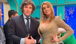 Fátima Florez y Javier Milei