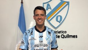 Alexis Zárate presentado en Argentino de Quilmes