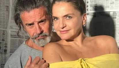 Osvaldo Laport y Viviana Sáez