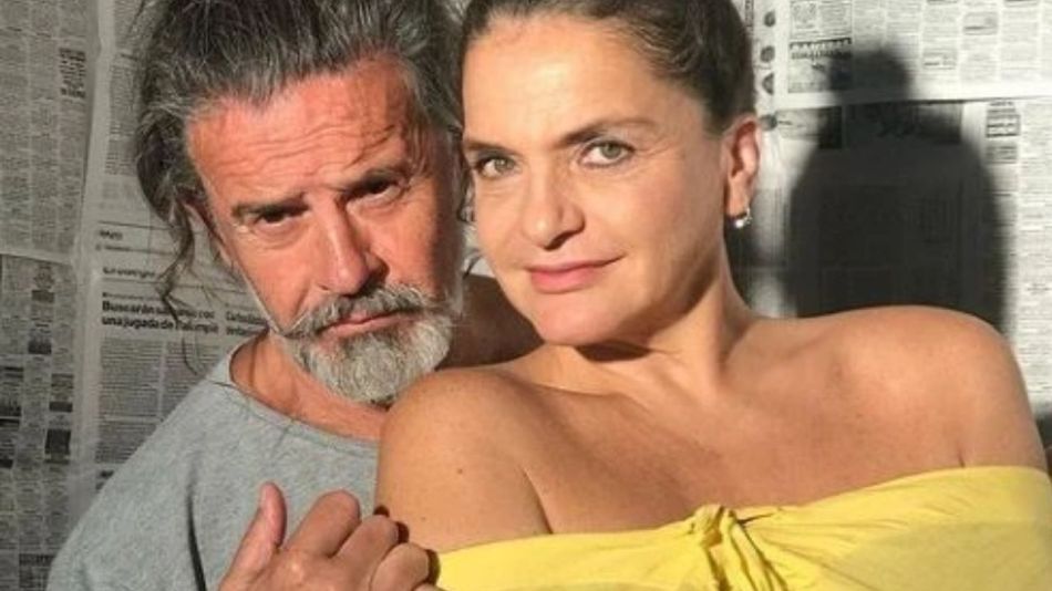 Osvaldo Laport y Viviana Sáez