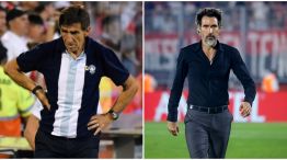 Gustavo Costas y Eduardo Domínguez